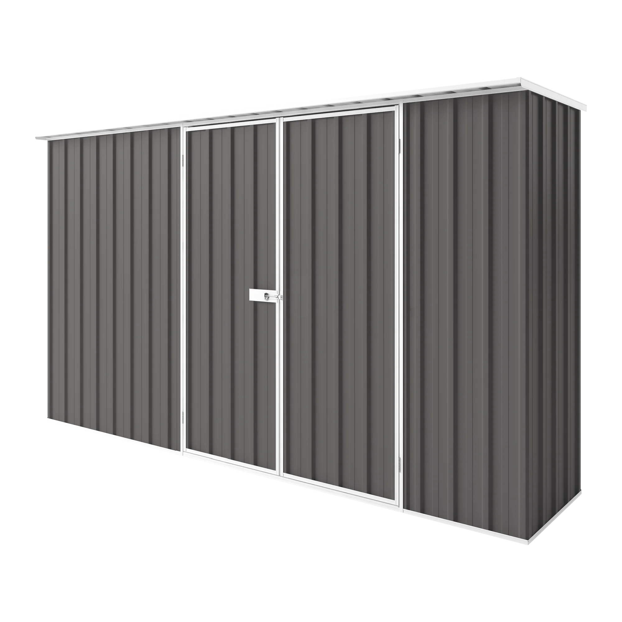 3.75m x 0.78m Flat Roof Garden Shed - Image 3