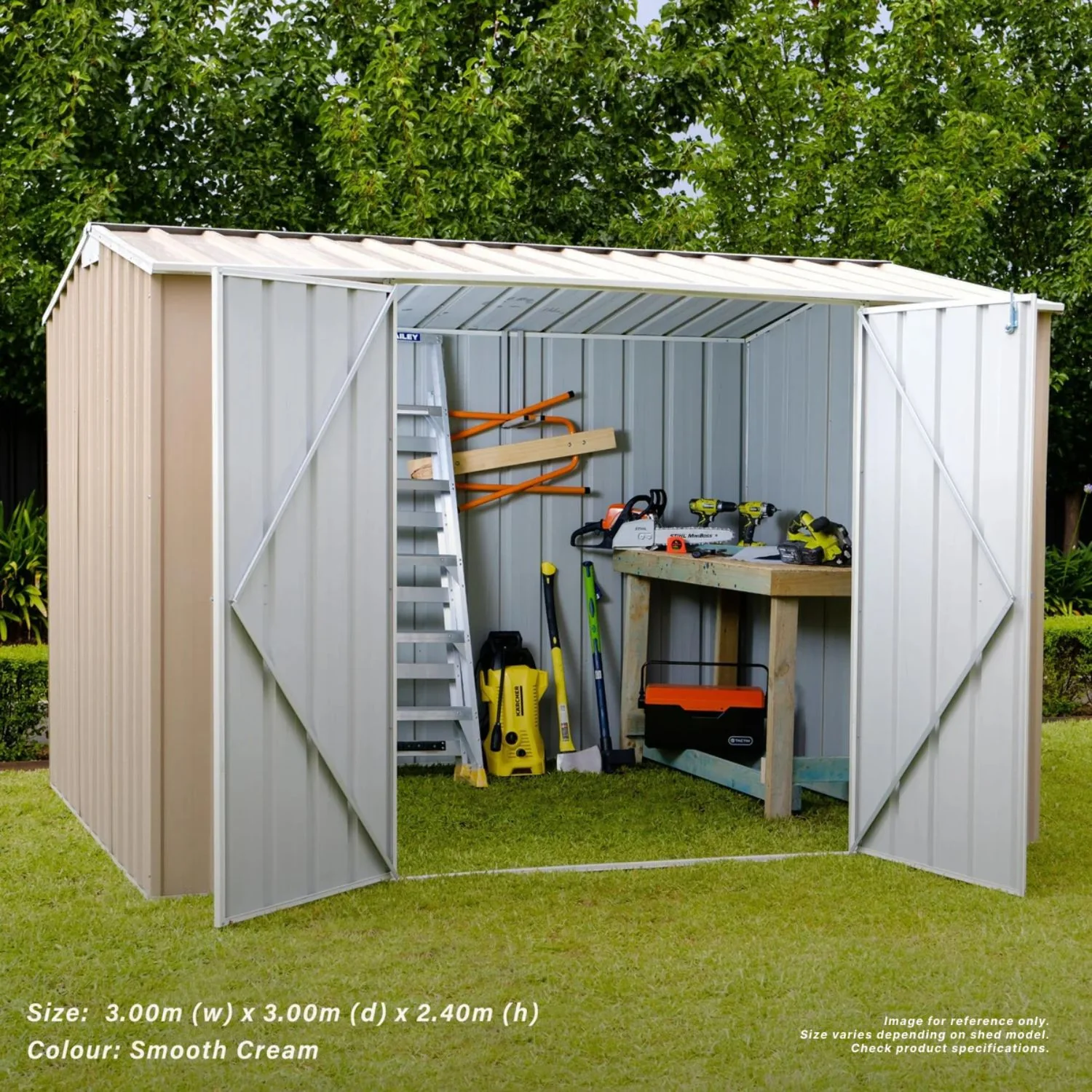 3.75m x 2.25m Gable Roof Garden Shed - Image 24